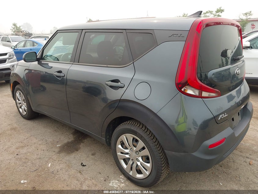 2020 Kia Soul VIN KNDJ23AU2L7093665 IAAI salvage auction — NORMAL WEAR, Clear (Michigan), sold $1,800 on 2026-07-30 (photo 3)
