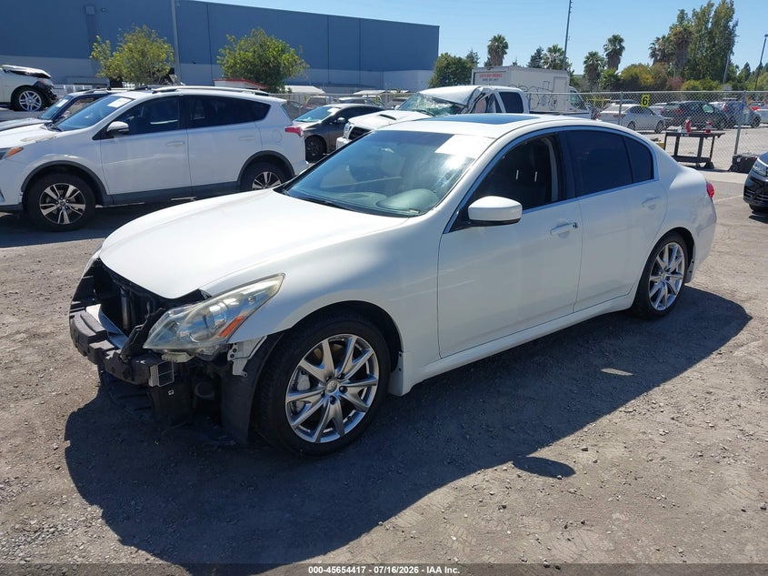 2013 Infiniti G VIN JN1CV6AP5DM711482 IAAI salvage auction — FRONT END, Wait Title, sold $2,350 on 2026-08-23 (photo 2)