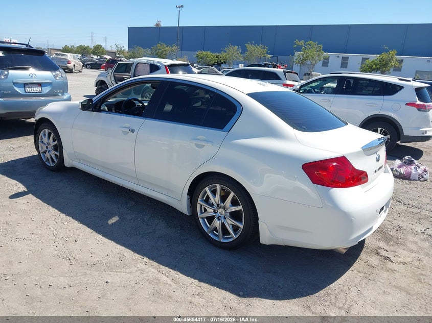 2013 Infiniti G VIN JN1CV6AP5DM711482 IAAI salvage auction — FRONT END, Wait Title, sold $2,350 on 2026-08-23 (photo 3)