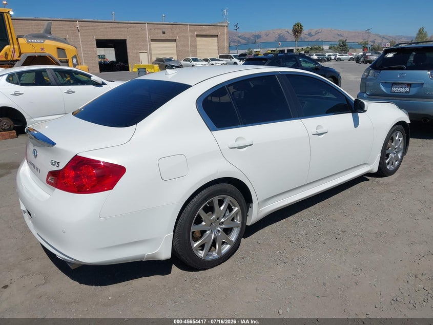 2013 Infiniti G VIN JN1CV6AP5DM711482 IAAI salvage auction — FRONT END, Wait Title, sold $2,350 on 2026-08-23 (photo 4)