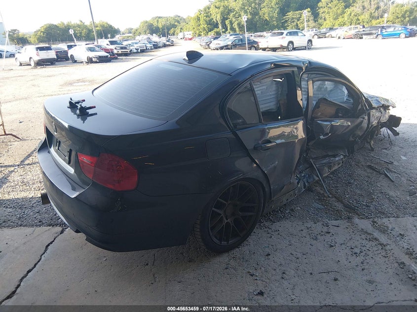 2009 BMW 3 series VIN WBAPM73539E190635 IAAI salvage auction — RIGHT SIDE, Salvage (Tennessee), sold $400 on 2026-08-04 (photo 4)