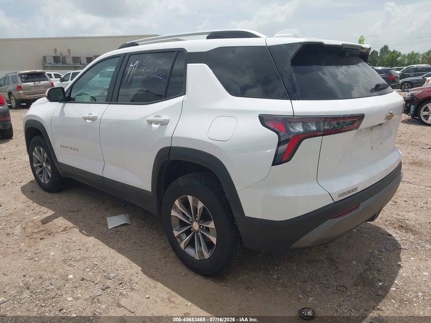 2025 Chevrolet Equinox VIN 3GNAXHEGXSL223843 IAAI salvage auction — ENGINE DAMAGE, Salvage Title, sold $12,800 on 2026-07-30 (photo 3)