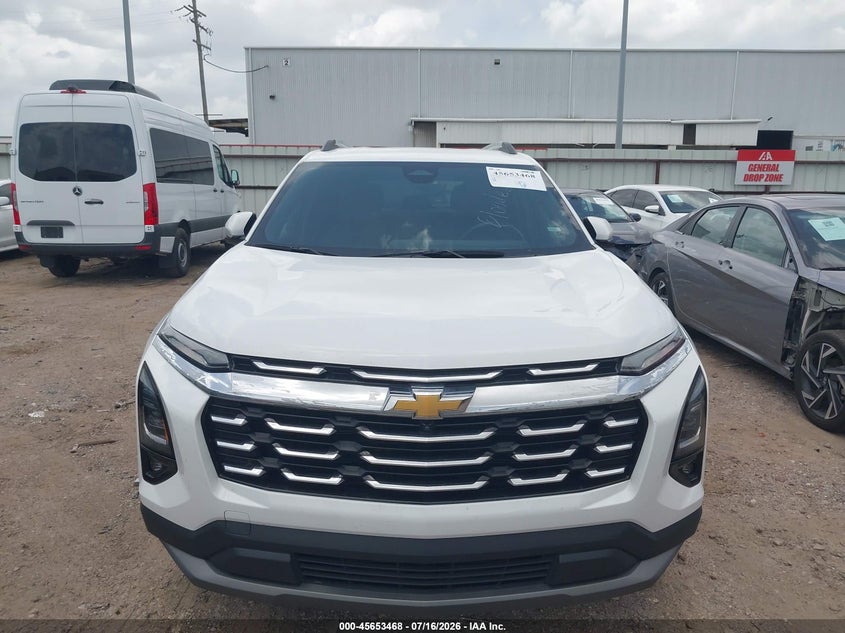 2025 Chevrolet Equinox VIN 3GNAXHEGXSL223843 IAAI salvage auction — ENGINE DAMAGE, Salvage Title, sold $12,800 on 2026-07-30 (photo 6)