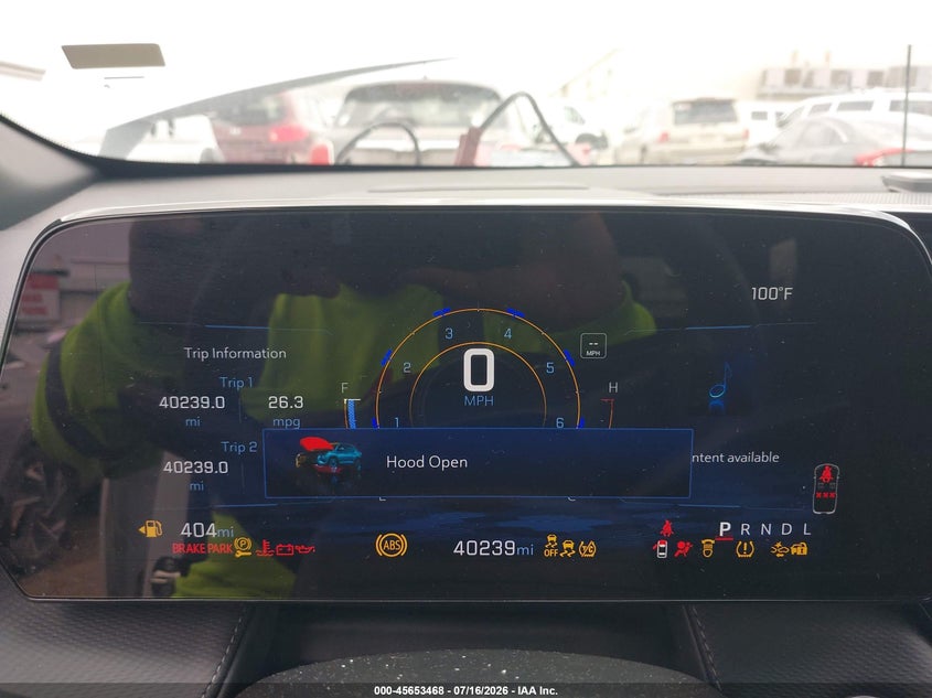 2025 Chevrolet Equinox VIN 3GNAXHEGXSL223843 IAAI salvage auction — ENGINE DAMAGE, Salvage Title, sold $12,800 on 2026-07-30 (photo 7)