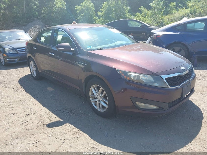 2013 Kia Optima VIN 5XXGM4A73DG136763 IAAI salvage auction — NO DAMAGE, Salvage Title, sold $275 on 2026-07-28 (photo 1)