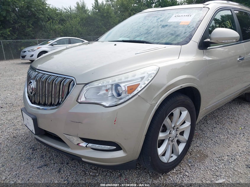 2015 Buick Enclave VIN 5GAKVCKD1FJ205097 IAAI salvage auction — FRONT END, Wait Title, sold $2,900 on 2026-08-20 (photo 6)