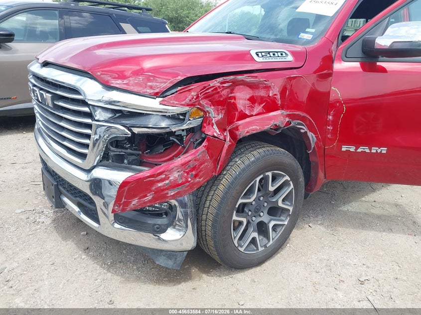 2026 Ram 1500 VIN 1C6SRFJP6TN316398 IAAI salvage auction — LEFT FRONT, Salvage Title, sold $25,500 on 2026-07-22 (photo 6)