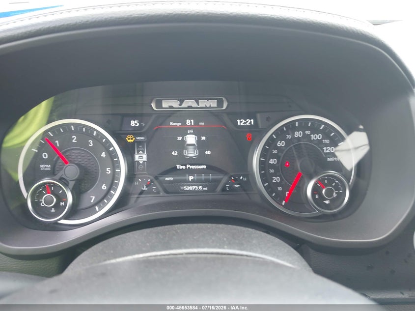 2026 Ram 1500 VIN 1C6SRFJP6TN316398 IAAI salvage auction — LEFT FRONT, Salvage Title, sold $25,500 on 2026-07-22 (photo 7)