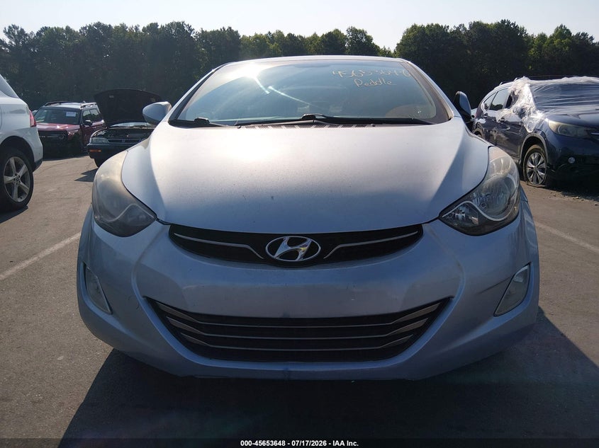 2011 Hyundai Elantra VIN KMHDH4AE7BU094445 IAAI salvage auction — NORMAL WEAR, Clear (North Carolina), sold $25 on 2026-07-25 (photo 6)