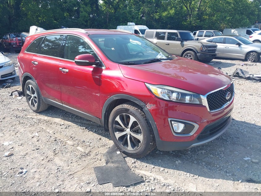 2017 Kia Sorento VIN 5XYPH4A15HG193905 IAAI salvage auction — NORMAL WEAR, Clear (Tennessee), sold $1,225 on 2026-07-30 (photo 1)