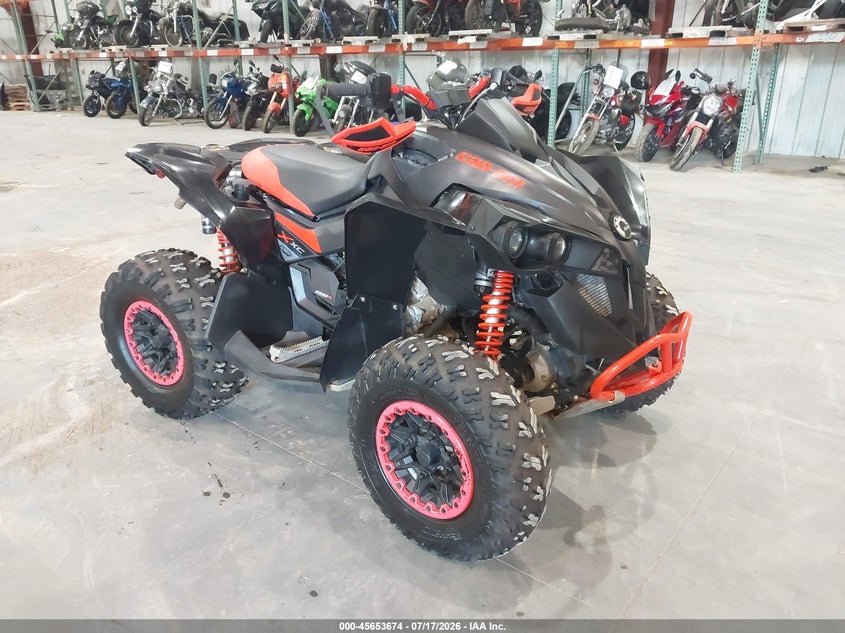 2021 Can-am/ brp Renegade VIN 3JBMXAX45MJ000028 IAAI salvage auction — REAR END, Bill Of Sale (Georgia), sold $5,100 on 2026-07-23 (photo 1)