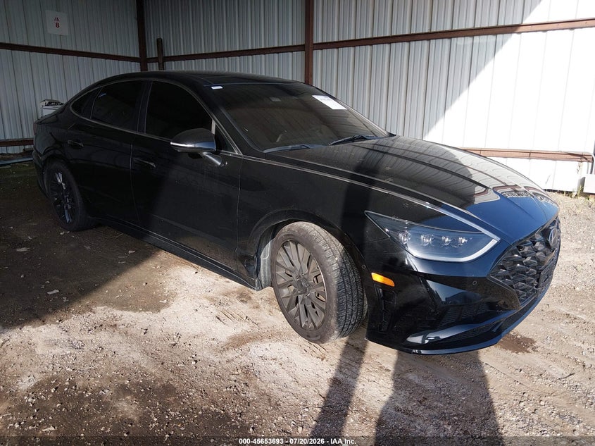 2022 Hyundai Sonata VIN KMHL34J24NA180107 IAAI salvage auction — NORMAL WEAR, Clear (Texas), sold $3,300 on 2026-07-29 (photo 1)