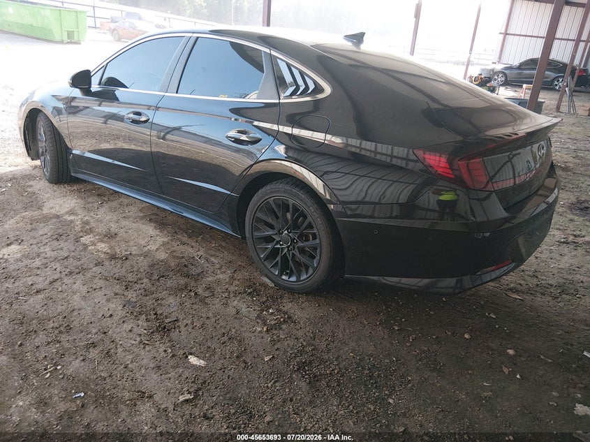 2022 Hyundai Sonata VIN KMHL34J24NA180107 IAAI salvage auction — NORMAL WEAR, Clear (Texas), sold $3,300 on 2026-07-29 (photo 3)