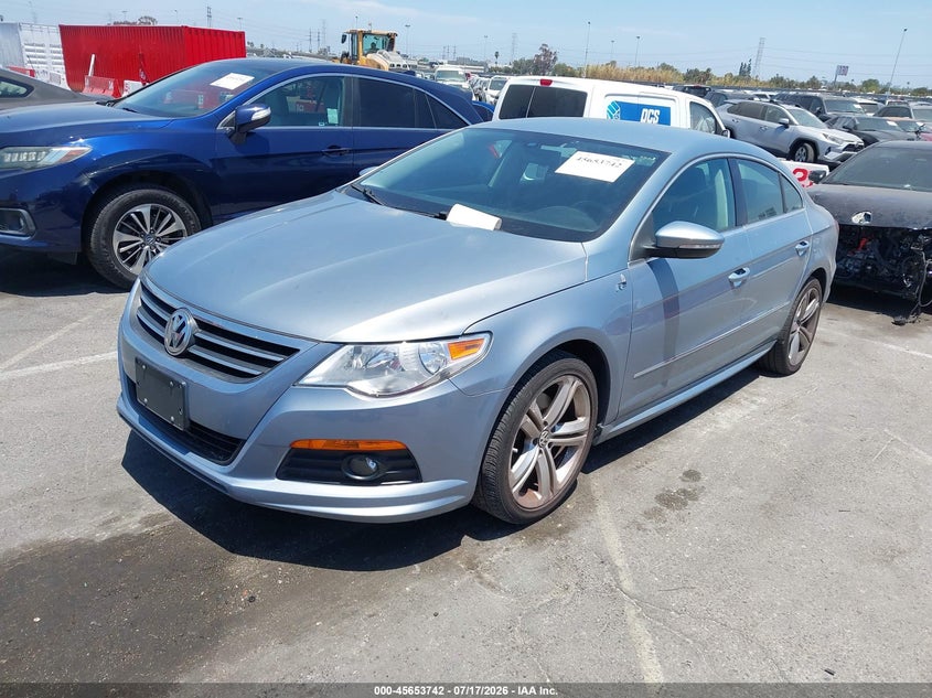 2010 Volkswagen Cc VIN WVWNN7AN8AE555034 IAAI salvage auction — NORMAL WEAR, Clear (Indiana), sold $475 on 2026-07-23 (photo 2)