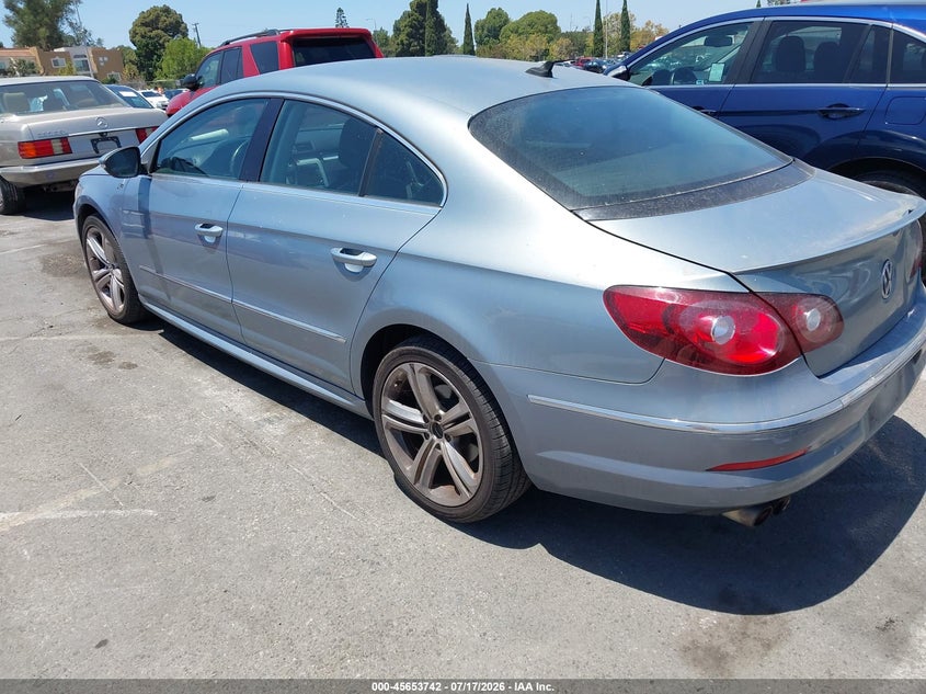 2010 Volkswagen Cc VIN WVWNN7AN8AE555034 IAAI salvage auction — NORMAL WEAR, Clear (Indiana), sold $475 on 2026-07-23 (photo 3)
