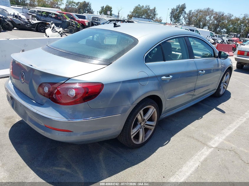 2010 Volkswagen Cc VIN WVWNN7AN8AE555034 IAAI salvage auction — NORMAL WEAR, Clear (Indiana), sold $475 on 2026-07-23 (photo 4)