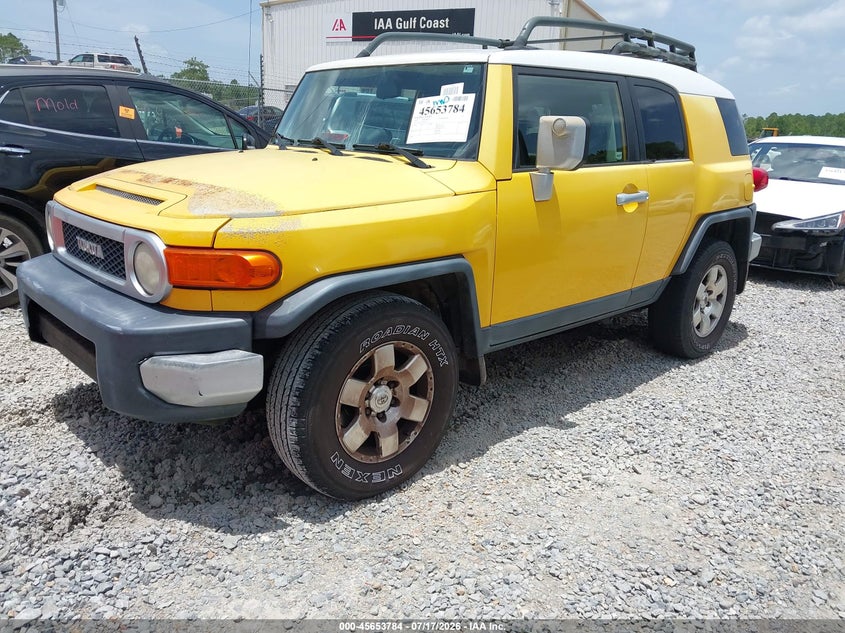 2007 Toyota Fj cruiser VIN JTEZU11F870002573 IAAI salvage auction — UNKNOWN, Clear (Mississippi), sold $25 on 2026-07-24 (photo 2)