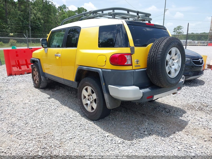 2007 Toyota Fj cruiser VIN JTEZU11F870002573 IAAI salvage auction — UNKNOWN, Clear (Mississippi), sold $25 on 2026-07-24 (photo 3)