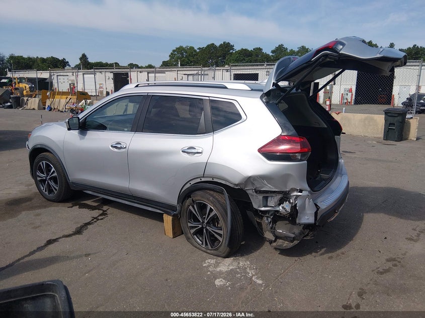 2020 Nissan Rogue VIN JN8AT2MV1LW137306 IAAI salvage auction — FRONT & REAR, Salvage Title, sold $3,600 on 2026-08-01 (photo 3)