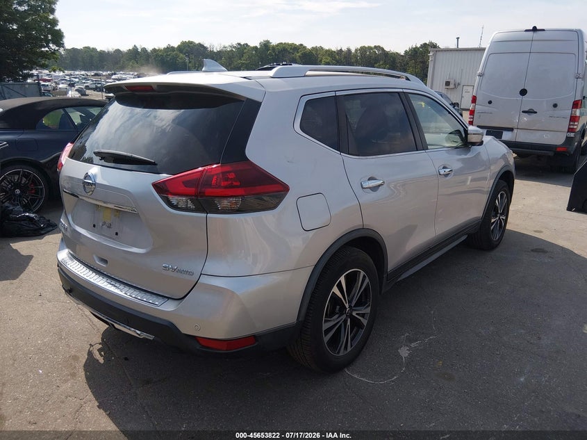 2020 Nissan Rogue VIN JN8AT2MV1LW137306 IAAI salvage auction — FRONT & REAR, Salvage Title, sold $3,600 on 2026-08-01 (photo 4)