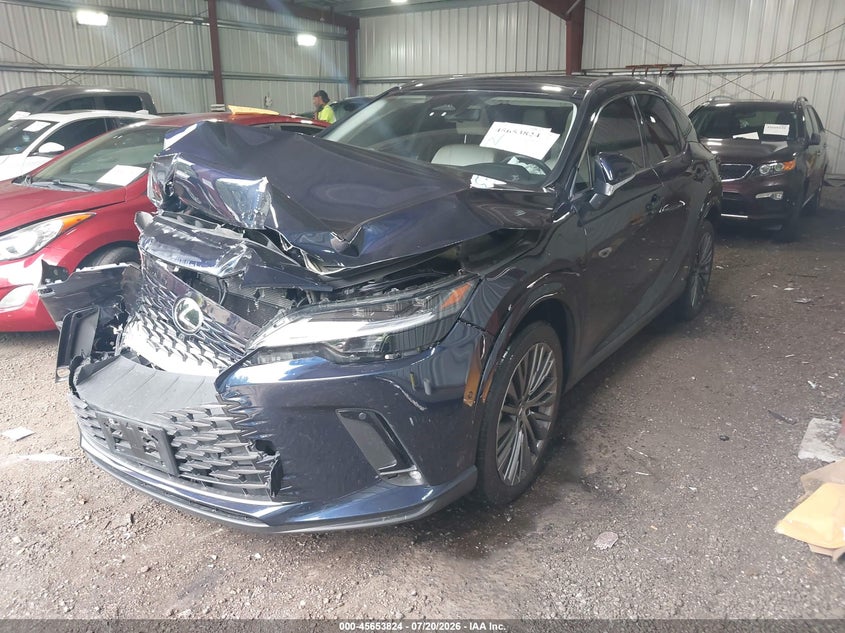 2025 Lexus VIN JTJCJMGA3S2030579 IAAI salvage auction — FRONT END, Wait Title, sold $26,250 on 2026-09-10 (photo 2)