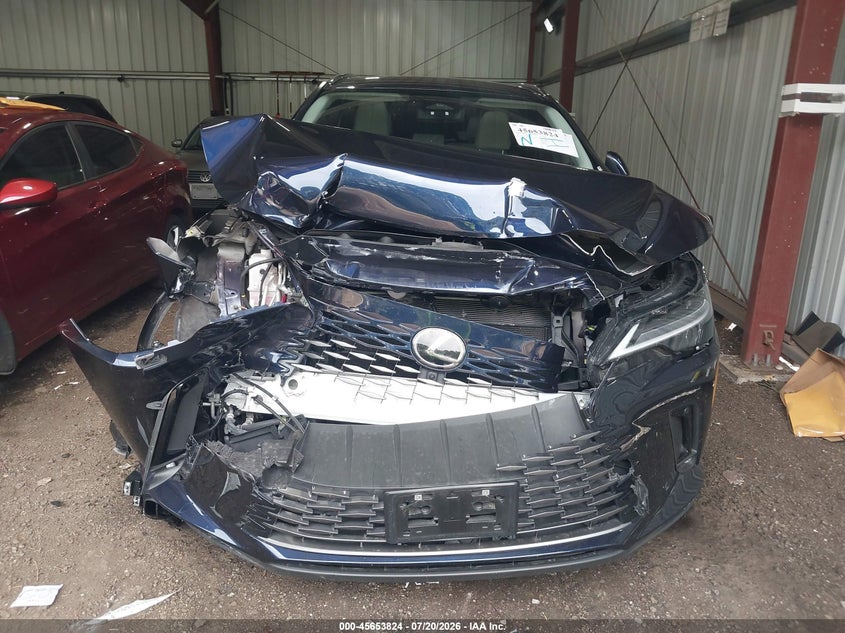2025 Lexus VIN JTJCJMGA3S2030579 IAAI salvage auction — FRONT END, Wait Title, sold $26,250 on 2026-09-10 (photo 6)
