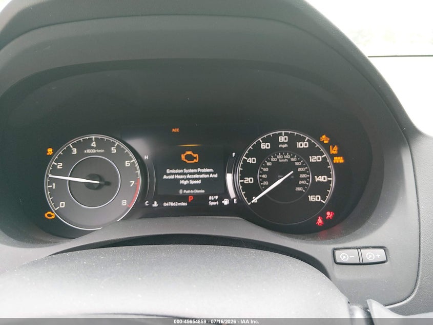 2021 Acura Rdx VIN 5J8TC2H50ML031917 IAAI salvage auction — FRONT END, Wait Title, sold $8,300 on 2026-08-23 (photo 7)