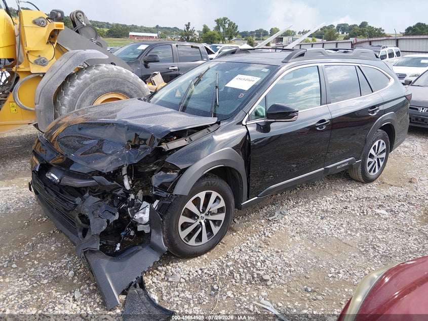 2025 Subaru Outback VIN 4S4BTAFC4S3286181 IAAI salvage auction — FRONT END, Wait Title, sold $8,100 on 2026-08-20 (photo 2)
