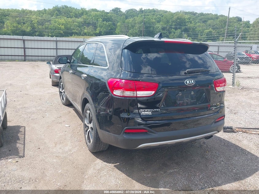 2016 Kia Sorento VIN 5XYPHDA57GG004690 IAAI salvage auction — NORMAL WEAR, Regular Certificate (Iowa), sold $1,500 on 2026-07-29 (photo 3)