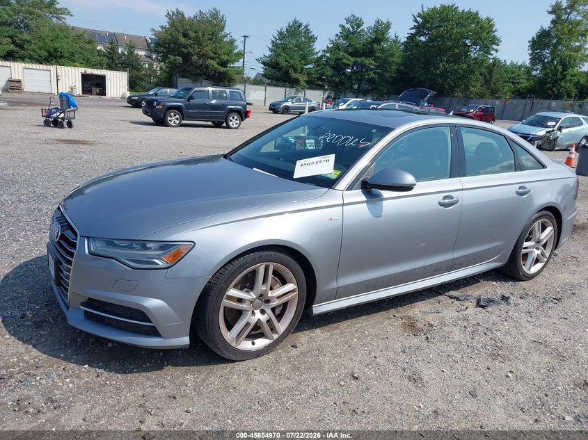 2016 Audi A6 VIN WAUGFAFC8GN128663 IAAI salvage auction — NORMAL WEAR, Clear (New Jersey), sold $500 on 2026-07-28 (photo 2)