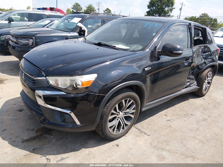 2017 Mitsubishi Outlander VIN JA4AR3AU9HZ062446 IAAI salvage auction — SIDE, Salvage (North Carolina), sold $1,700 on 2026-07-31 (photo 2)