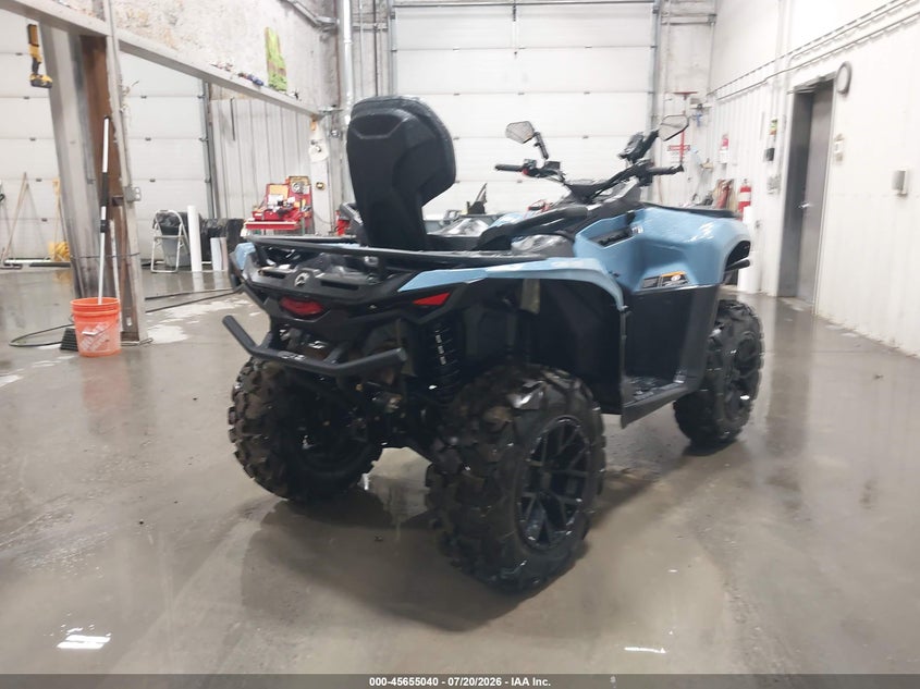 2025 Can-am/ brp Outlander VIN 3JB3PA545SJ000834 IAAI salvage auction — ENGINE DAMAGE, Salvage Title, sold $4,400 on 2026-09-25 (photo 4)