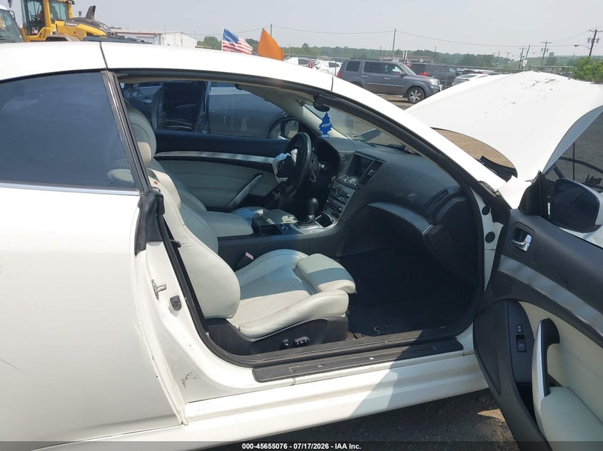 2009 Infiniti G37 VIN JNKCV66EX9M720527 IAAI salvage auction — NORMAL WEAR, Clear (New Jersey), sold $575 on 2026-07-29 (photo 5)