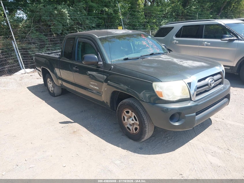 2009 Toyota Tacoma VIN 5TETX22N79Z646677 IAAI salvage auction — NORMAL WEAR, Clear (Indiana), sold $4,100 on 2026-07-29 (photo 1)
