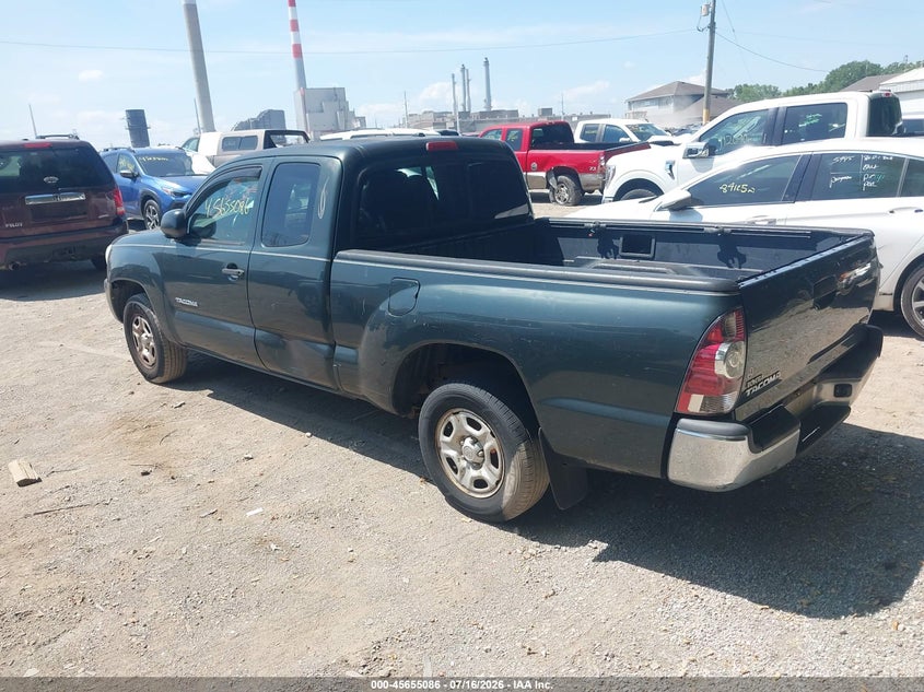 2009 Toyota Tacoma VIN 5TETX22N79Z646677 IAAI salvage auction — NORMAL WEAR, Clear (Indiana), sold $4,100 on 2026-07-29 (photo 3)