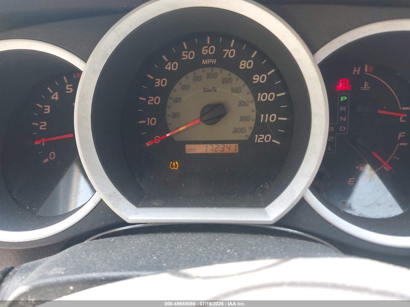 2009 Toyota Tacoma VIN 5TETX22N79Z646677 IAAI salvage auction — NORMAL WEAR, Clear (Indiana), sold $4,100 on 2026-07-29 (photo 7)