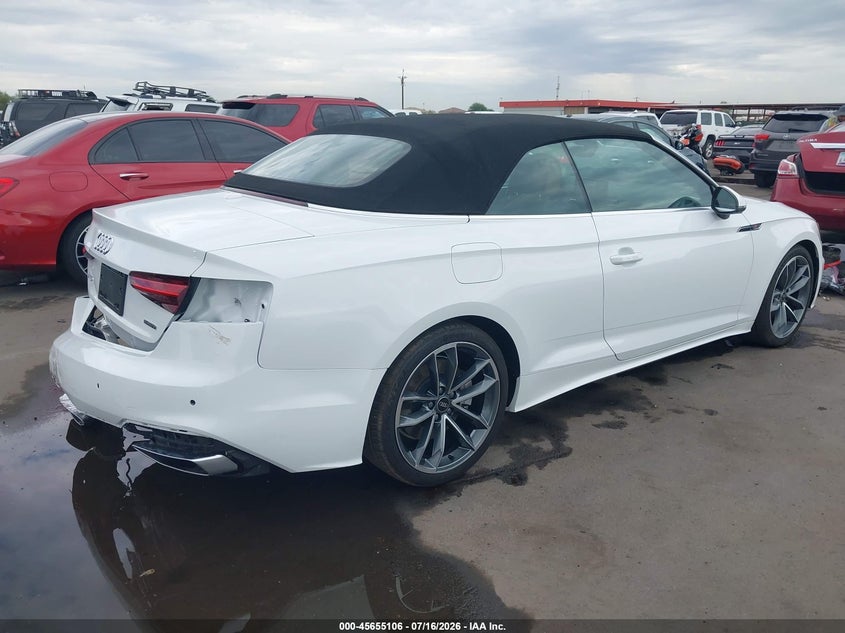 2024 Audi A5 VIN WAU4AGF53RN008715 IAAI salvage auction — REAR END, Salvage Title, sold $24,725 on 2026-08-18 (photo 4)