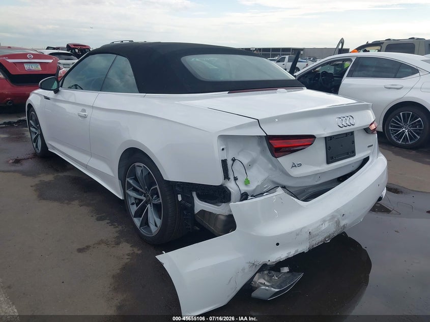 2024 Audi A5 VIN WAU4AGF53RN008715 IAAI salvage auction — REAR END, Salvage Title, sold $24,725 on 2026-08-18 (photo 6)