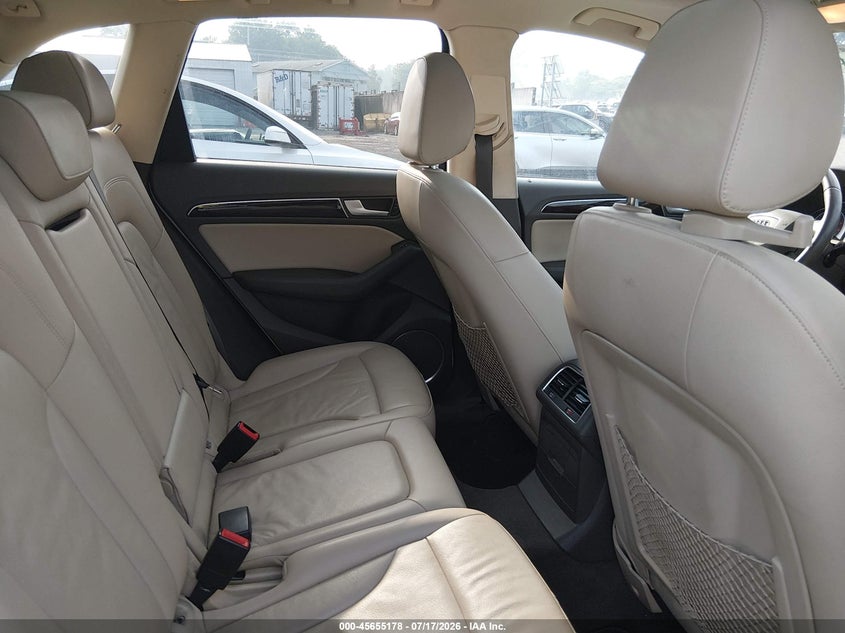 2013 Audi Q5 VIN WA1LFAFP1DA010746 IAAI salvage auction — FRONT END, Salvage (Pennsylvania), sold $825 on 2026-07-28 (photo 8)