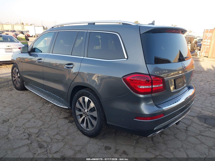2018 Mercedes-benz Gls-klasse VIN 4JGDF6EE4JB009289 IAAI salvage auction — FRONT END, Salvage (California), sold $8,075 on 2026-07-29 (photo 3)
