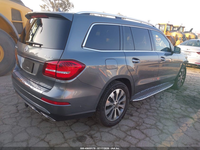 2018 Mercedes-benz Gls-klasse VIN 4JGDF6EE4JB009289 IAAI salvage auction — FRONT END, Salvage (California), sold $8,075 on 2026-07-29 (photo 4)