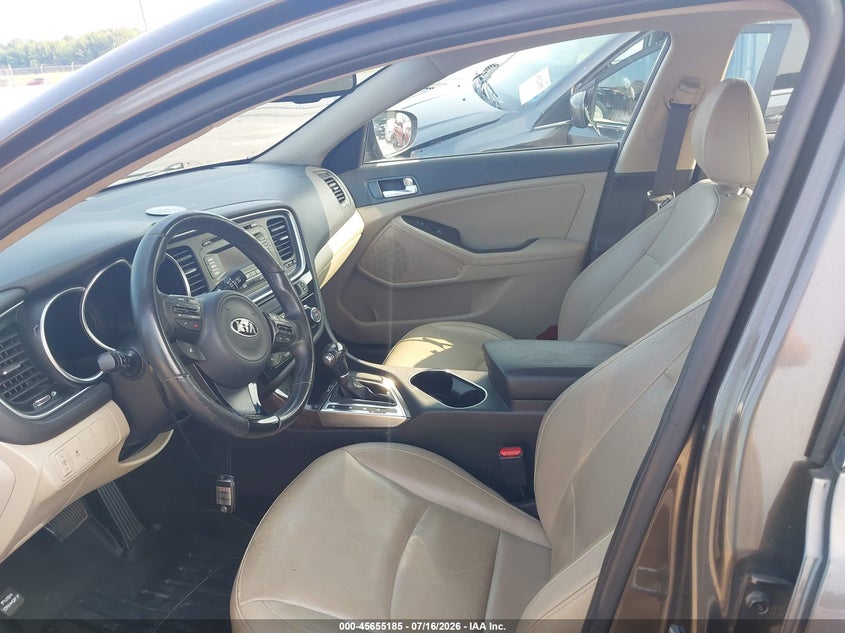 2015 Kia Optima VIN 5XXGN4A75FG403658 IAAI salvage auction — NORMAL WEAR, Clear (North Carolina), sold $700 on 2026-07-29 (photo 5)