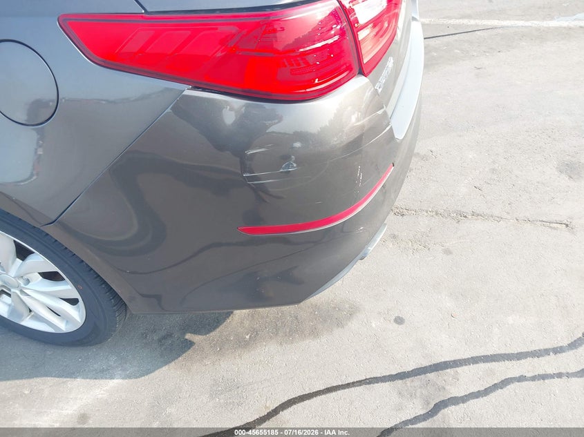 2015 Kia Optima VIN 5XXGN4A75FG403658 IAAI salvage auction — NORMAL WEAR, Clear (North Carolina), sold $700 on 2026-07-29 (photo 6)