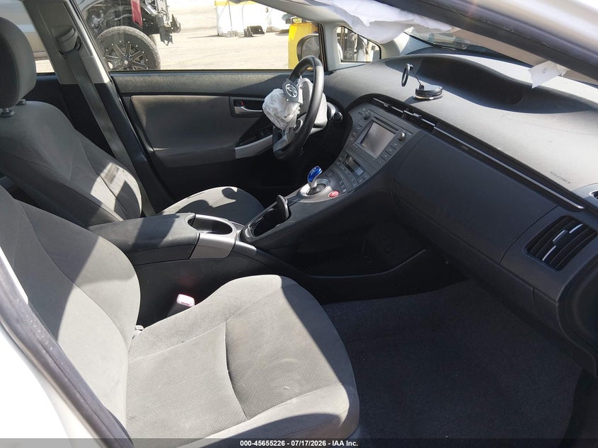 2012 Toyota Prius VIN JTDKN3DU8C1601518 IAAI salvage auction — FRONT END, Salvage (California), sold $1,250 on 2026-08-01 (photo 5)