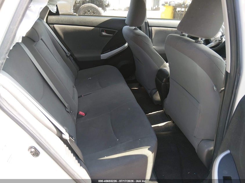 2012 Toyota Prius VIN JTDKN3DU8C1601518 IAAI salvage auction — FRONT END, Salvage (California), sold $1,250 on 2026-08-01 (photo 8)
