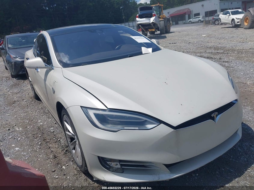 2016 Tesla Model s VIN 5YJSA1E17GF151720 IAAI salvage auction — NORMAL WEAR, Clear (Georgia), sold $3,550 on 2026-07-28 (photo 1)
