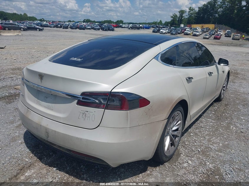 2016 Tesla Model s VIN 5YJSA1E17GF151720 IAAI salvage auction — NORMAL WEAR, Clear (Georgia), sold $3,550 on 2026-07-28 (photo 4)