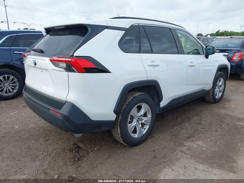 2021 Toyota Rav4 hybrid VIN JTMLWRFV5MD559027 IAAI salvage auction — UNKNOWN, Enterprise Vehicles Clear Only (Texas), sold $21,050 on 2026-07-27 (photo 4)