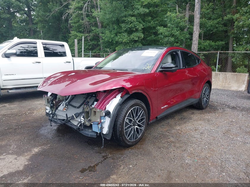 2025 Ford Mustang mach-e VIN 3FMTK3SU1SMA00478 IAAI salvage auction — FRONT END, Salvage Title, sold $13,775 on 2026-08-19 (photo 2)