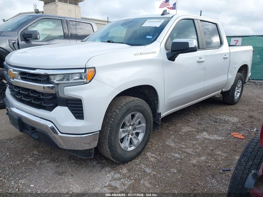 2023 Chevrolet Silverado 1500 VIN 3GCUDDED6PG119749 IAAI salvage auction — SIDE, Enterprise Vehicles Clear Only (Texas), sold $19,700 on 2026-07-27 (photo 2)